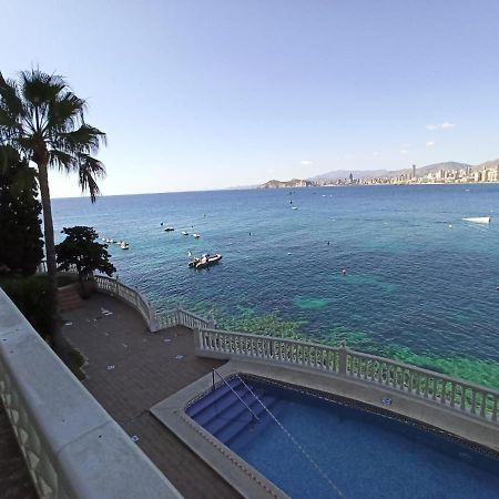 Estudio Primera Linea Con Acceso Privado Al Mar Benidorm Exterior foto
